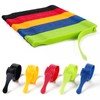 120PCS Reusable Cable Ties 6" × 1/2" Multi-Colour Wire Organizer