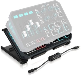 TC Helicon All- Metal Adjustable GO XLR, Black, GoXLR Desk Stand (P0E5I)