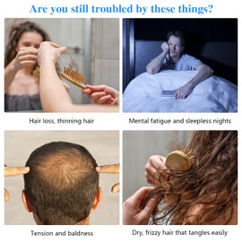 iKeener Laser Comb,Red&Blue Light Therapy Device Eliminate Hair Loss,Red Light Therapy Promote Hair Growth,Hair Repair,Make Hair Roots Stronger,Blue Light Therapy Clean,Portable Prevent Anti Loss Comb