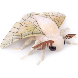 Silk Moth Plush Toy,Soft Silk Moth Stuffed Animals,11 inch Moth Plush Toy Gifts for Kids,Home Decor,Birt…
