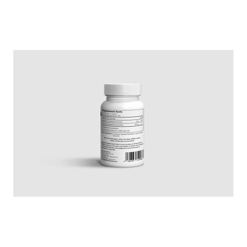 Objective Nutrients Thiamax Vitamin B1 (Thiamine TTFD) Capsules, 100mg, 60