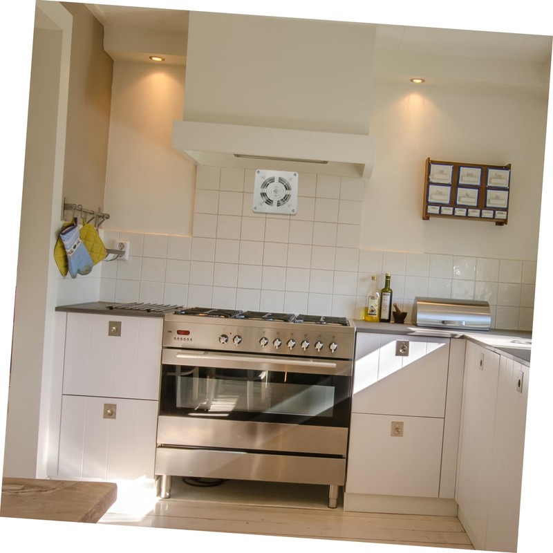 Mipcase Wall Mount Exhaust Fan for Kitchen and Bathroom Ventilation