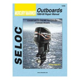 Sierra International Seloc Manual 18-01416 Mercury/Mariner Outboards Repair 1990-2000 2.5-275 HP 1-6 Cylinder 2 Stroke Model