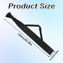 Giantree Sword Bag, Black Sword Sheath Sword Cover, Sword Carry Bag with Strap, Large Size Sword Bag Carrying Case Sword Holder Sword Carrying Case for Japanese Sword Swords Storage Bag