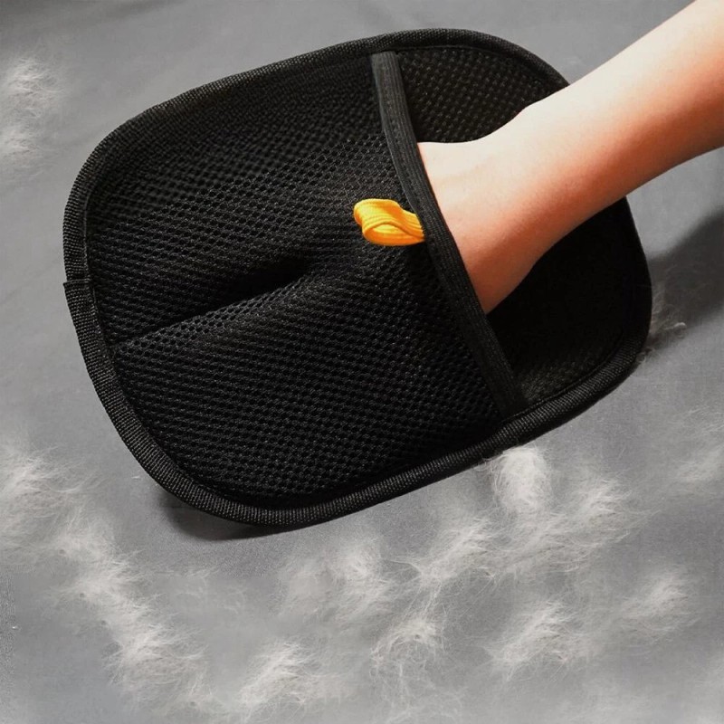 Static Removal Gloves for Pet Hair, Double-Sided Pet Grooming Gloves