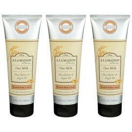 A LA MAISON Oatmilk Body Lotion 8 oz, 3 Pack