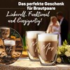 ElbFuchs Double-Walled Latte Macchiato Glasses Mr & Mrs 2 x