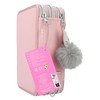 TOPModel 11754 3 Compartment Pencil Case Kitten, pink, pencil case