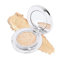 Erinde Glitter Cream Eyeshadow, Highly Pigmented Eye Shadow Highlighter to Create Metallic Shimmer Finishes, Long Lasting Eye Glitter Makeup, Blendable Quick Drying Sparkling Shiny Eyeshadow 02#