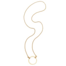 LA LOOP The Camilla Luxury Fashion Eye Glasses Necklace Satin Gold Chain Men Women Sunglass Retainer Eyeglass Holder Travel