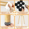 Ginoya 0.2 inch (5 mm) Thick Felt Pads, 18 Count
