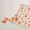 Flower Nail Art Stickers Spring 5D Embossed Nail Decals Stickers