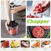 Bonsenkitchen Immersion Blender, 20 Variable Speeds & Turbo, 4-In-1 Stainless