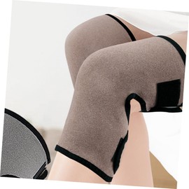 FOMIYES Elastic Warm Knee Sleeves Sports Knee Braces Hook and Loop Versatile for Hiking Running Climbing