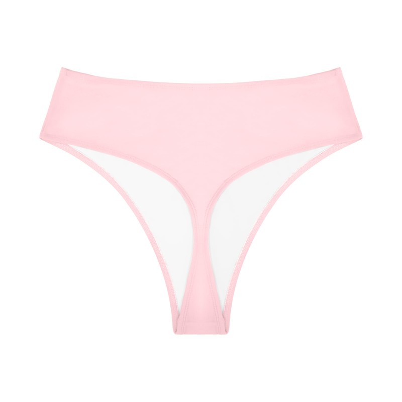 Bellecarrie - Pantalones de bikini de cintura alta para mujer,