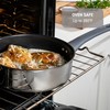 T-fal Essentials Stainless Steel Fry Pan w/Non Stick Coating 10.5