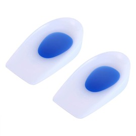 Insole, insoles heel spur women's 1 pair heel cups, heel pads, foot cushion, for absorbing shock, heel and heel, unisex, 2 sizes