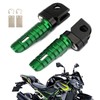 Artudatech Front Footrest Foot Pegs for Kawasaki Z300 Z400 Z800