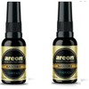 AREON Black Force Car Air Fresheners Spray Tortuga, Pack of