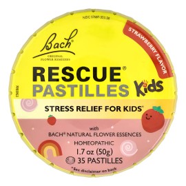 Bach Pastillas Niños Aliviar Estrés Fresa
