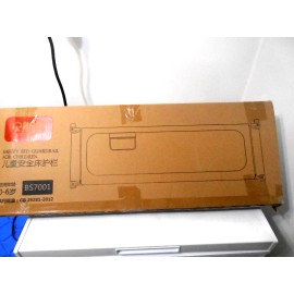 BETH BEAR SAFETY BED GUARDRAIL FOR CHILDREN (GREEN DOT 59'') NEW!