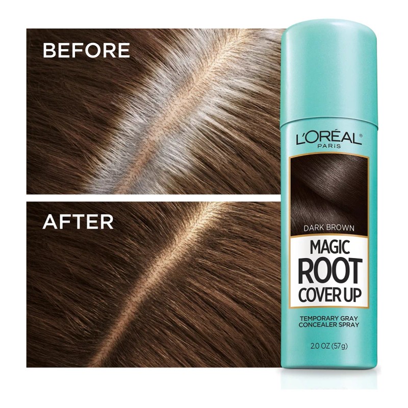 L'Oréal Paris L'oreal. Tinte Cubre Raices. Color Cafe Oscuro. Paquete
