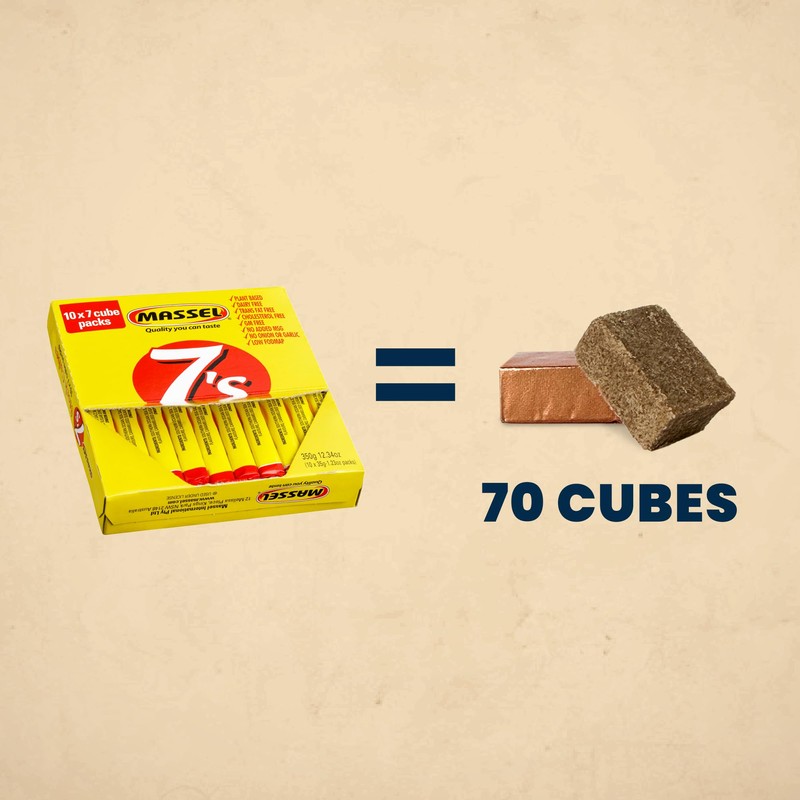 Massel Beef Style Broth Boullion Cubes, Gluten Free, Low Fodmap