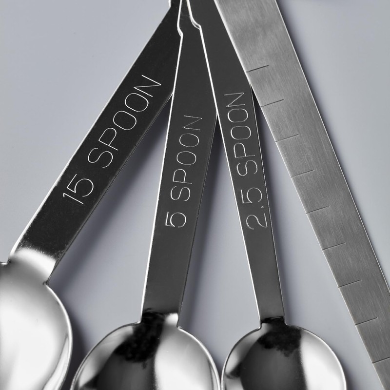 Kai Corporation KAI Stainless Steel Measuring Spoons, Set of 3,