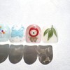 [Are] My apple-like face handmade nail tip drawing nail art
