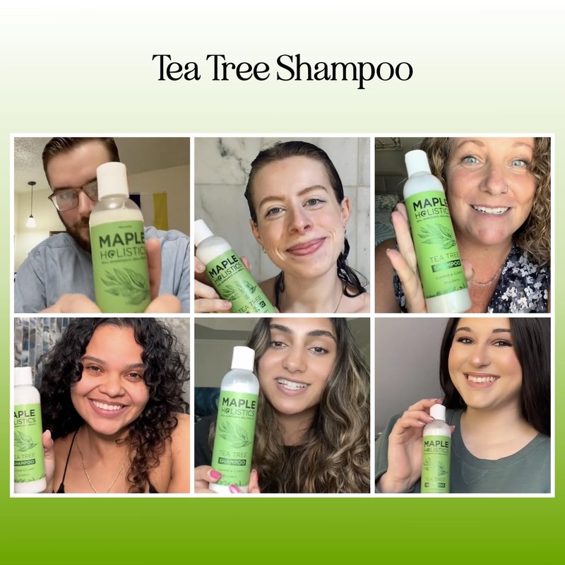 Clarifying Shampoo for Build Up & Oily Hair - Tea