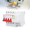C32 Miniature Circuit Breaker 4P+N Leakage Protection for Rural Network
