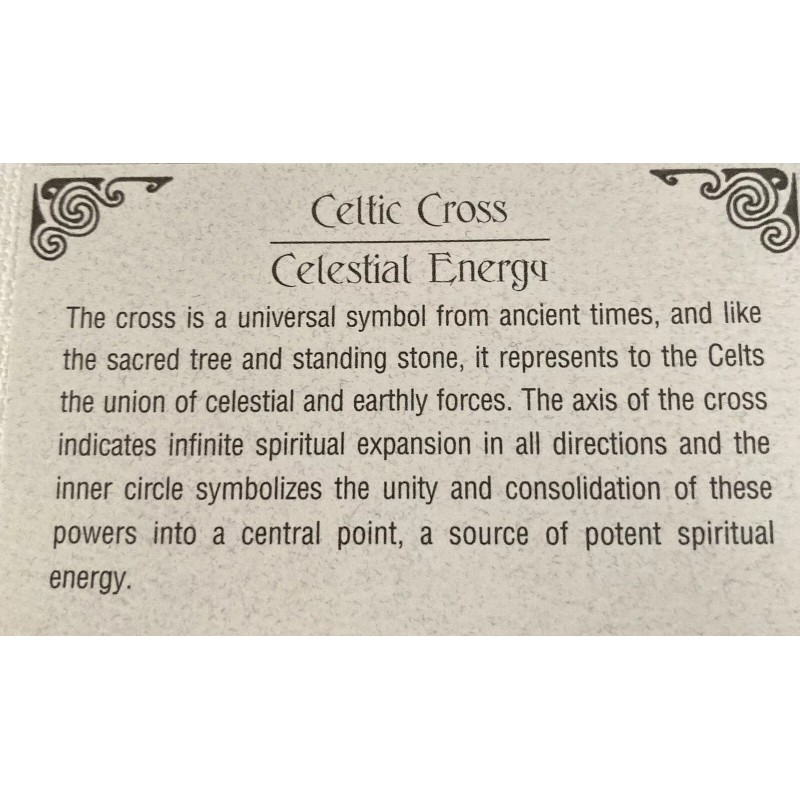 Touchstone Pottery Porcelain Oval Celtic Cross