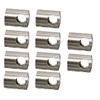 10 x Stainless Steel Cross Bar Holder Diameter Bar 12