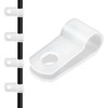 Waziaqoc 200 Pcs 1/4 Inch Rope Light Clips, Nylon R-Style