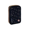HEAD 503023036 Classy Gold Pencil Case, Black