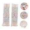 TEHAUX 2pcs Lace Fridge Handle Covers Decorative Door Protector Durable