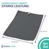 ELEXACLEAN Window Cloth, Streak-Free, Microfibre Window Cleaning Cloths (Pack of