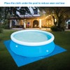 sportuli Round Swimming Pool Solar Cover, 15Ft Durable Dustproof Rainproof