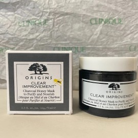 Origins Clear Improvement Charcoal Honey Mask  2.5 oz New