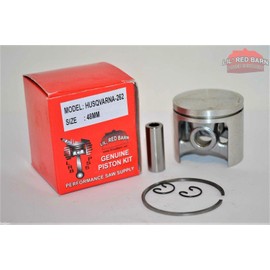 Lil Red Barn Compatible with Husqvarna 261, 262, 262XP Piston Kit 48MM, Replaces Part # 503531172, 503531171 Two Day Standard Shipping to All 50 States!