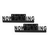 2PCS Now Playing Vinyl Record Stand Wall Mount Acrylic Album