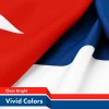 G128 Cuba Cuban Flag 3x5 Ft 5Pack 150D Printed Polyester