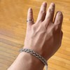 SMGFUNE Mens Bracelets, Mens Bracelet Stainless Steel, Keel Chain and