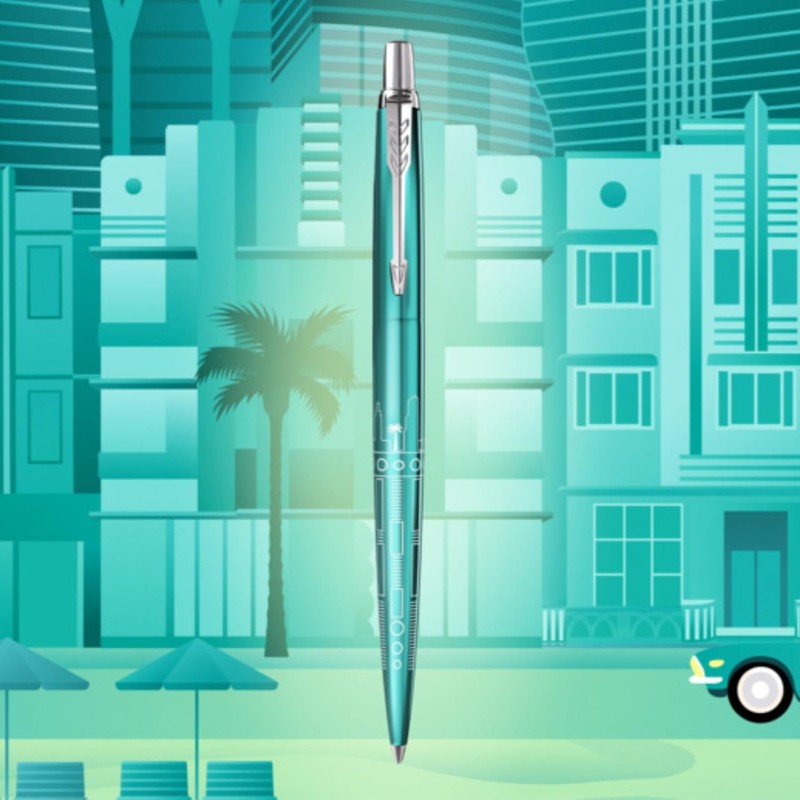 Parker Parker Ballpen Jotter Turquoise CT Special Edition Medium Point
