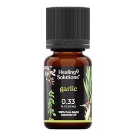 Healing Solutions Garlic Essential Oil - 0.33 Fluid Ounces