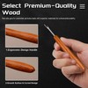 Easusy Seam Rippers, 2PCS Wood Handle Stitch Unpicker Tool, Quick