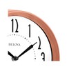 Bulova Cleaver Wall Clock, Copper