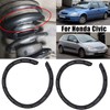 2PCS Universal Coil Spring Silencer Insulator Rubber Sleeve Front Rear