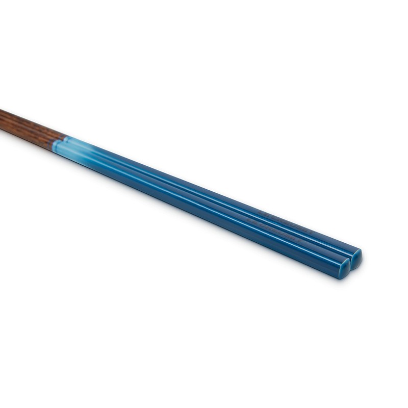 Le Creuset Chopsticks, Serving Chopsticks, Marine Blue, Made in Japan