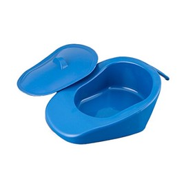 As One JCS0001A Plastic Plug-In Toilet Bowl with Lid /8-2498-02